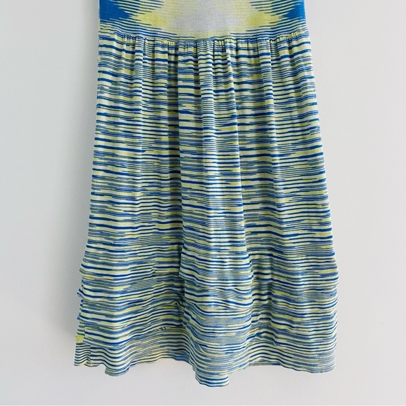 Gianni Bini Silk Blend Dress Midi Tiered Ruffle Hem - Picture 7 of 11